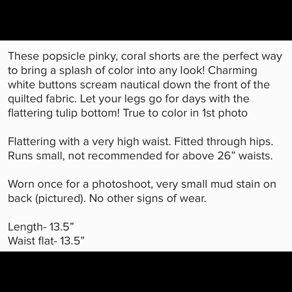 Dear Creatures Small High Waisted Shorts (rare) - Picture 2 of 6